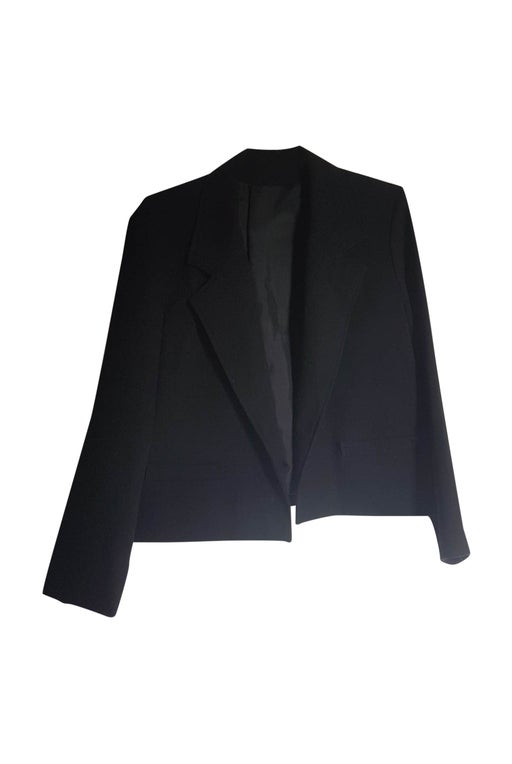 80's black blazer