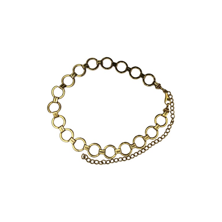Ceinture chaîne dorée