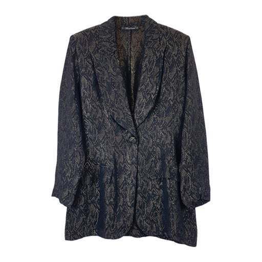 Patterned blazer
