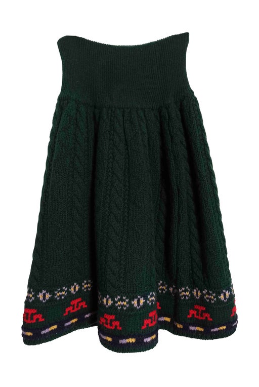 woolen skirt