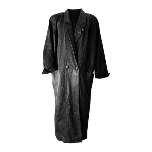leather coat