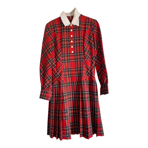 tartan dress