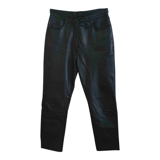 Leather trousers