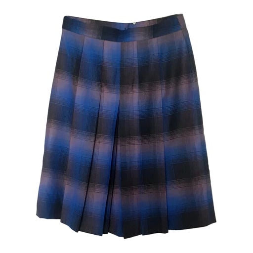 Jupe tartan en laine 