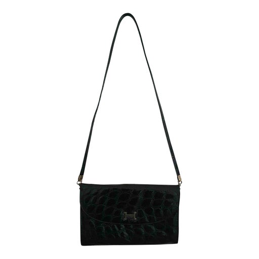 Leather shoulder bag