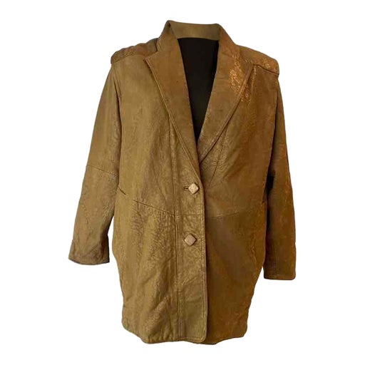 leather coat