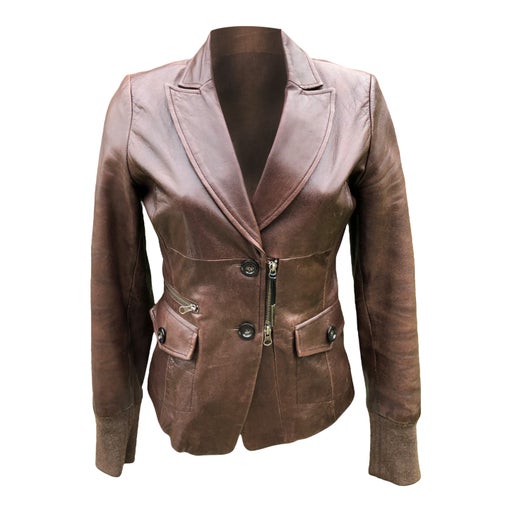 Leather jacket