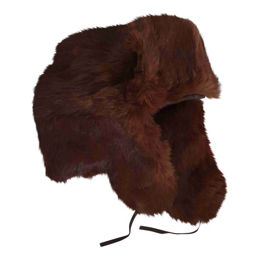 Fur trapper hat