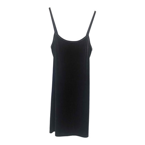 Velvet slip dress