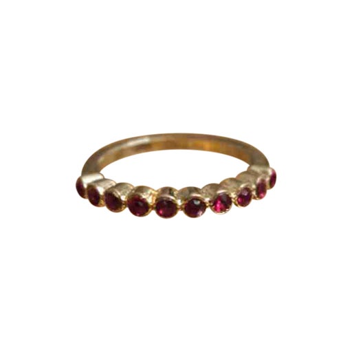 Rhinestone ring