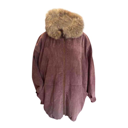 Suede coat