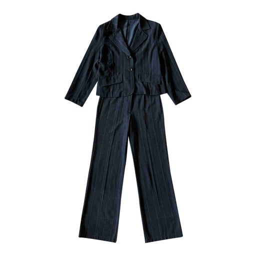Tailleur pantalon à rayures