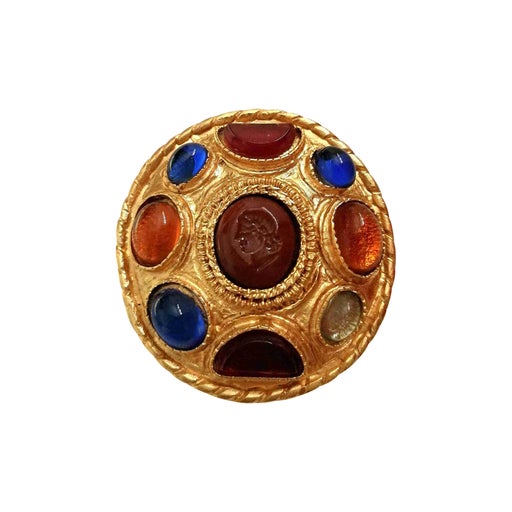 golden brooch