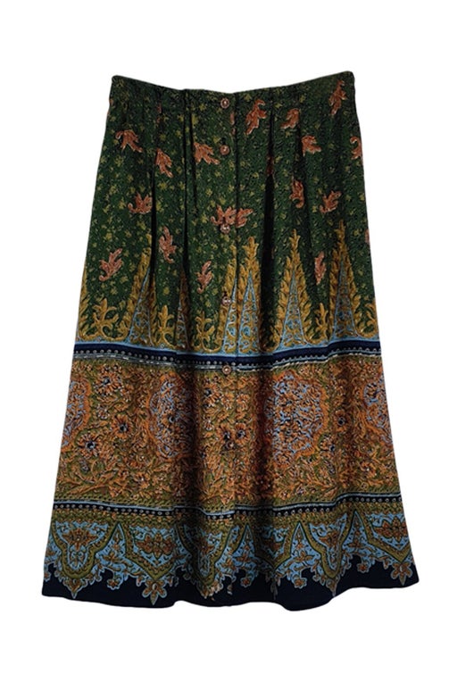 Patterned skirt