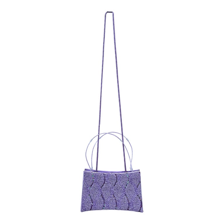 Mini sac 90's lilas