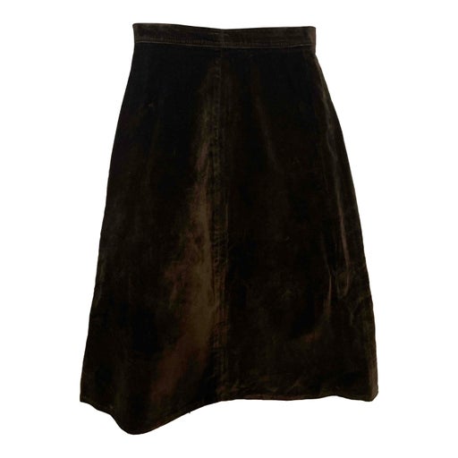Velvet skirt