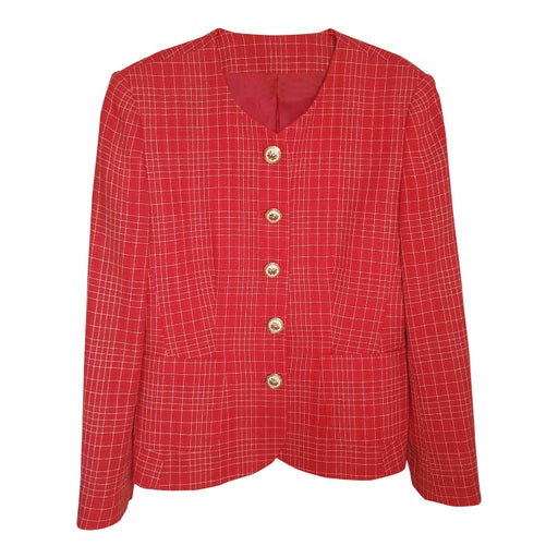 Checked jacket