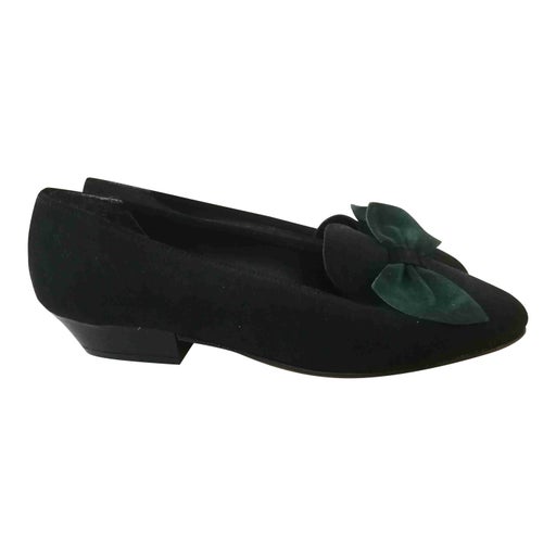 Suede ballet flats