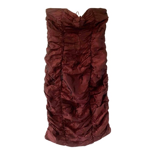 80's strapless dress
