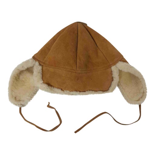Shearling hat