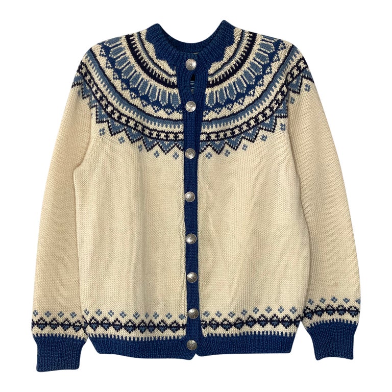 Cardigan norvégien 80's