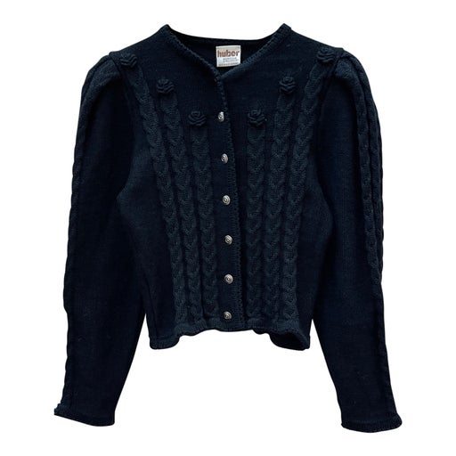 Black Austrian cardigan