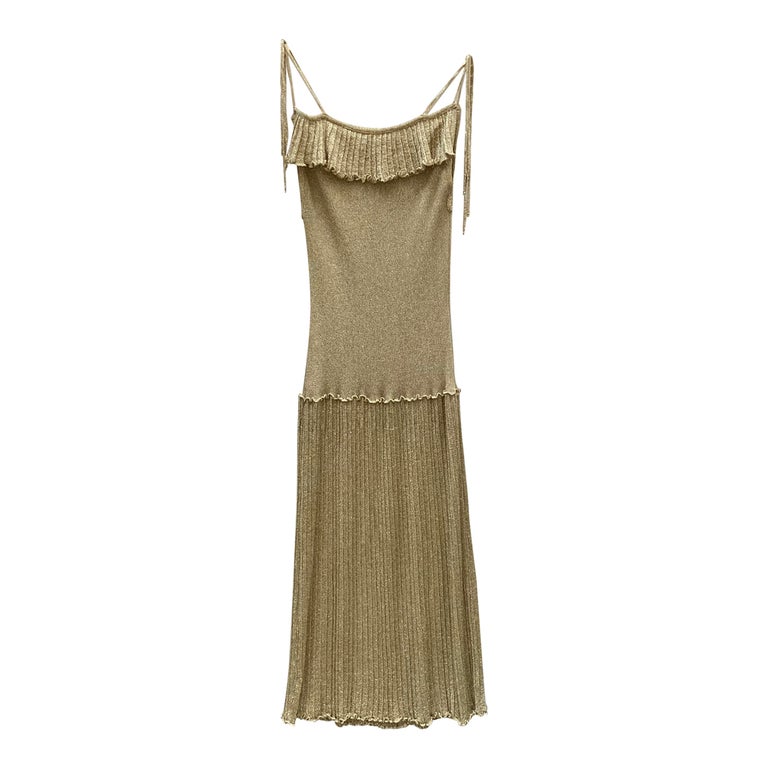 Robe en lurex
