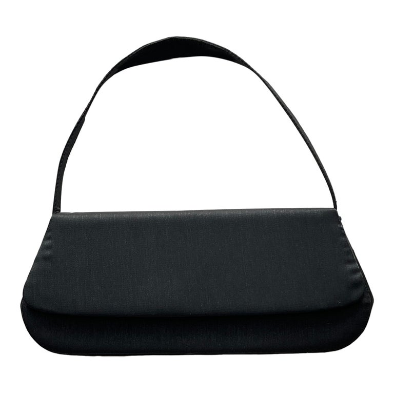 Sac baguette en satin