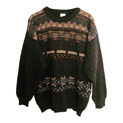 Patterned sweater