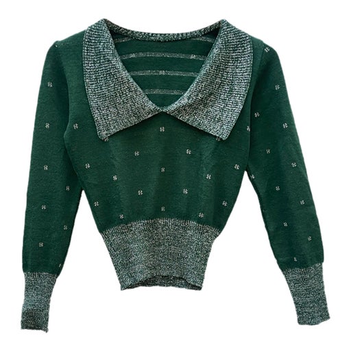 Lurex knit top