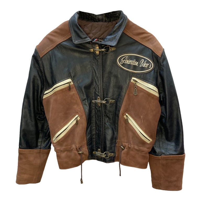 Blouson en cuir 