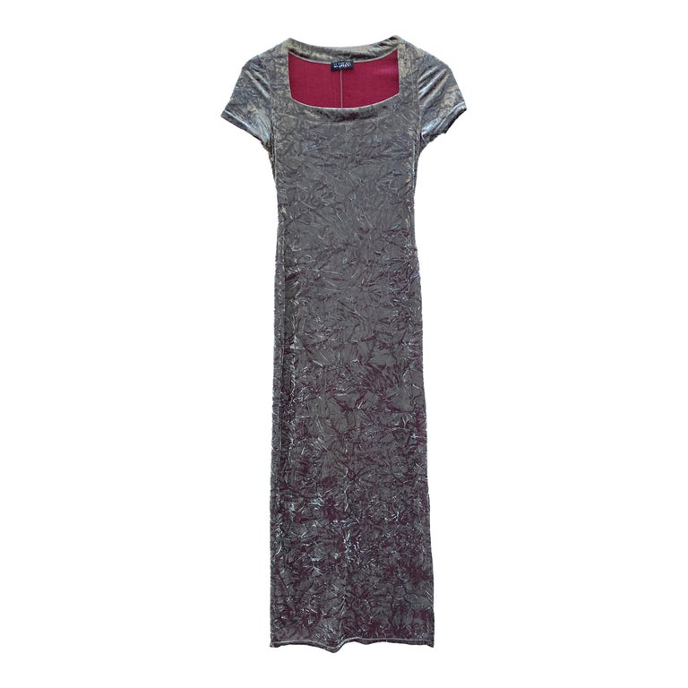 Robe en velours 