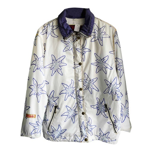 Patterned down jacket