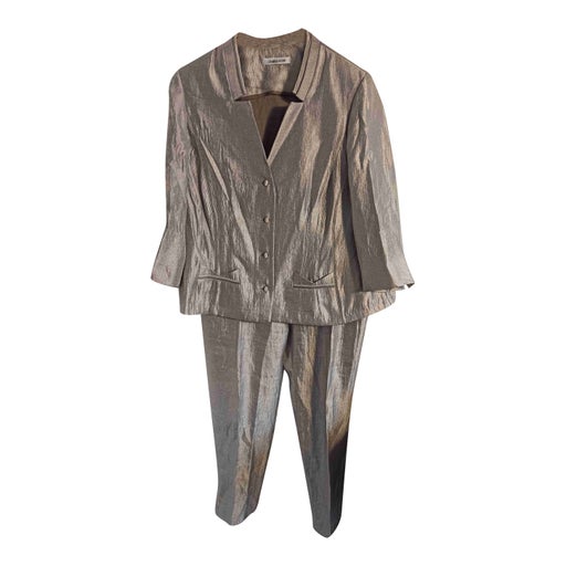 Tailleur pantalon argenté 