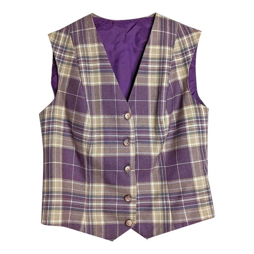 Sleeveless wool vest
