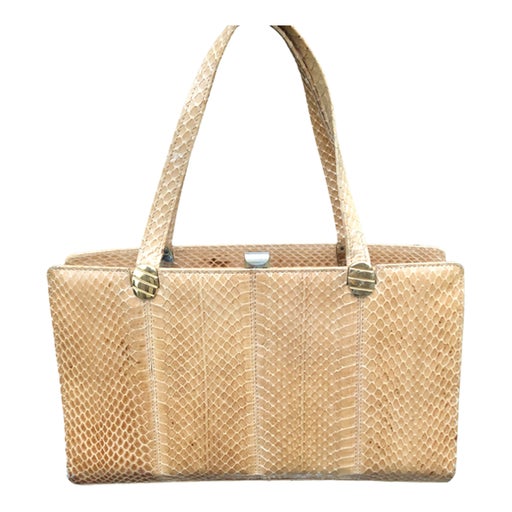 Exotic leather bag