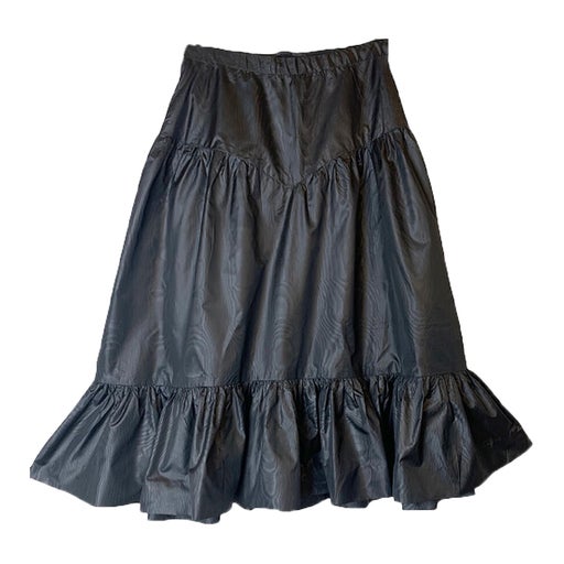 silk skirt