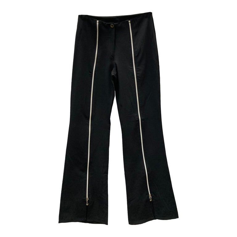 Pantalon flare noir