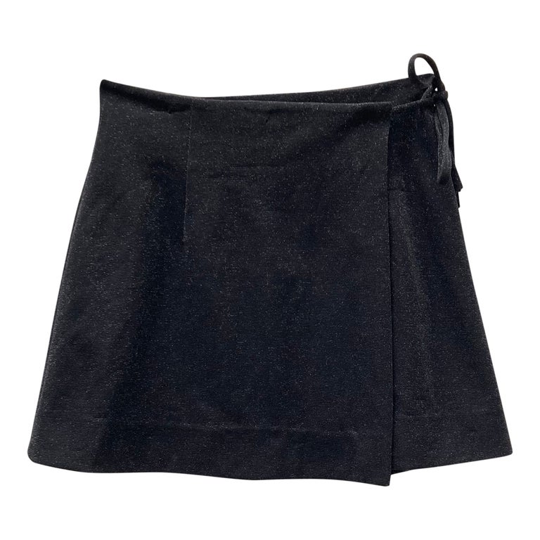 Mini-jupe en lurex 