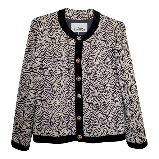 Wool and silk jacket