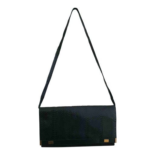 Exotic leather pouch