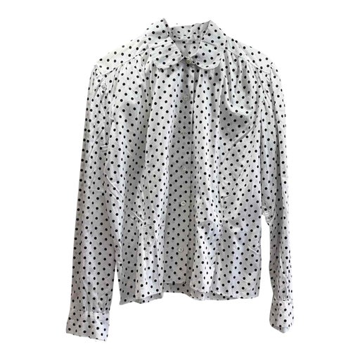 Chemise à pois