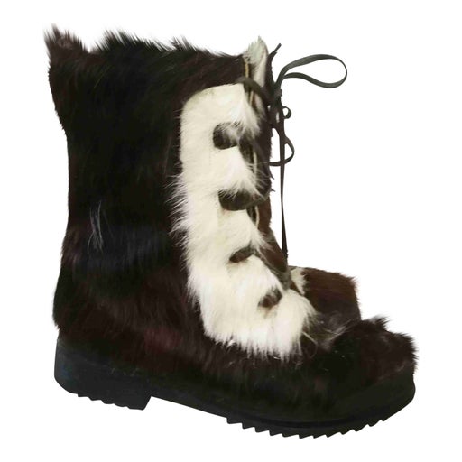 Bottines fourrées