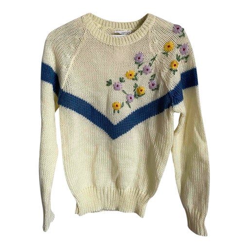 Embroidered sweater