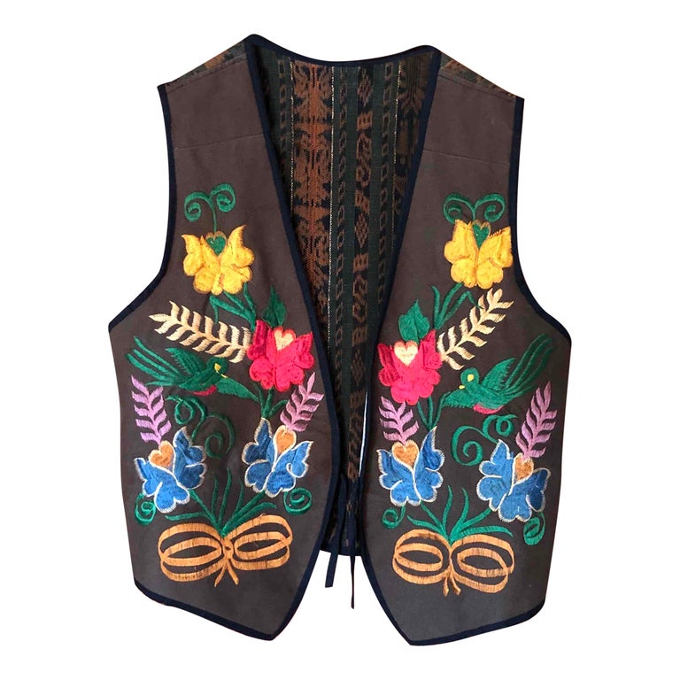 Gilet brodé