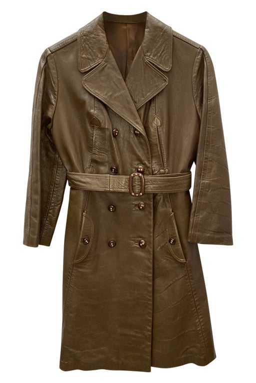 2000's leather coat
