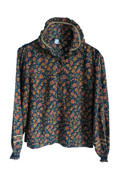 Blouse à fleurs