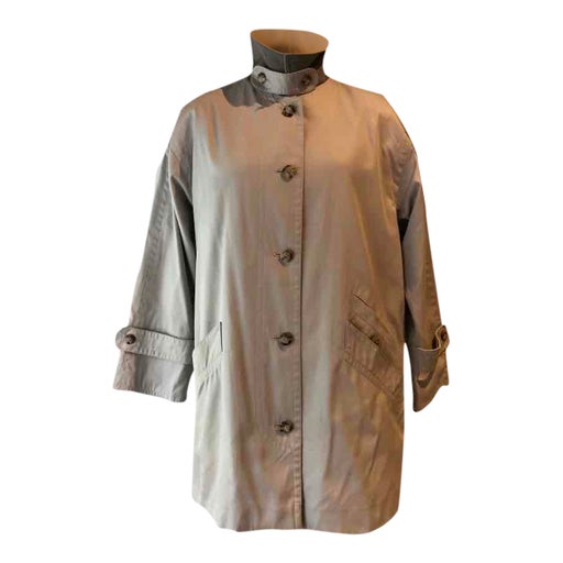 Cotton trench coat