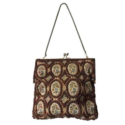 Embroidered handbag