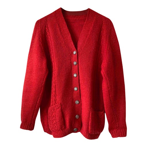Wool cardigan